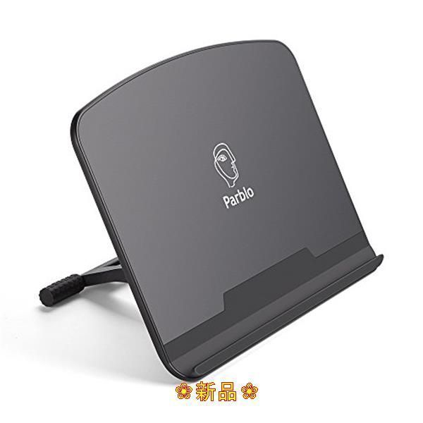 Parblo PR100 タブレットスタンド 角度調整可能 ポータブルスタンド