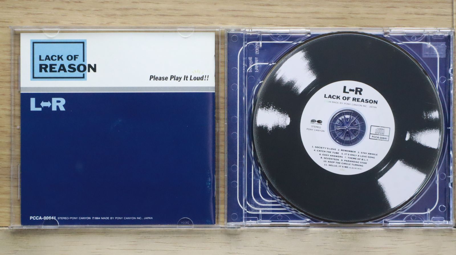 国内盤CD☆エルアール/L-R□ LACK OF REASON 【PCCA00641