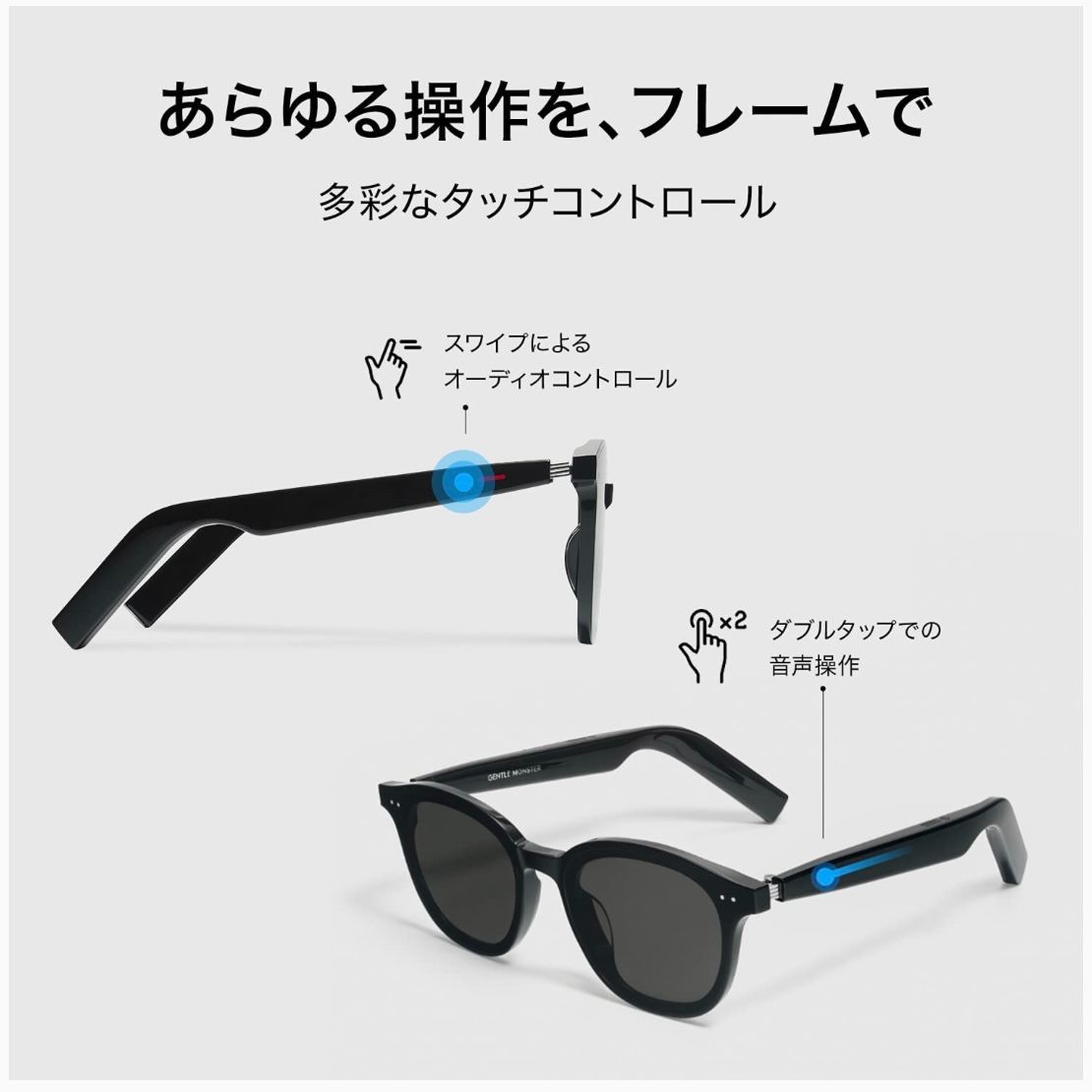 正規代理店 HUAWEI サングラス/メガネ X KUBO Eyewear MONSTER GENTLE