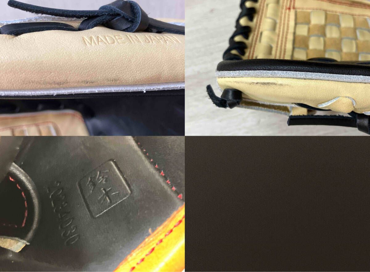 送料代引手数料無料。 一般硬式 グローブ 投手用 ZETT BPG-PRO オーダーメイド 刺繍 記名刻印あり 100％品質保証！