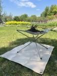 【セール中】Georiem キャンプ 焚火シート 新品 ソロキャン用 60cm×80cm thumbnail 6