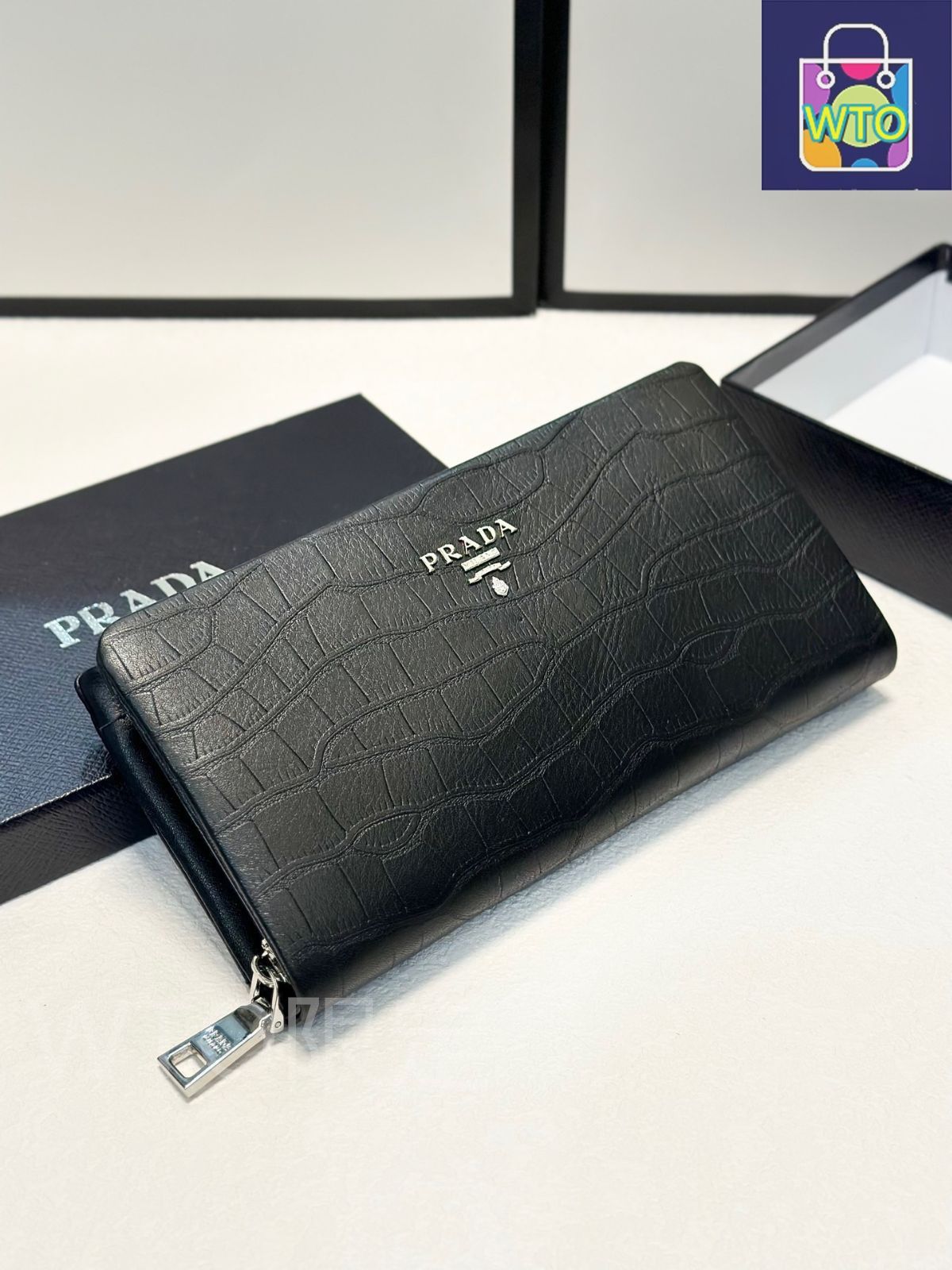 プラダハンドバッグ財布、財布、銀行カードバッグ、脇バッグ