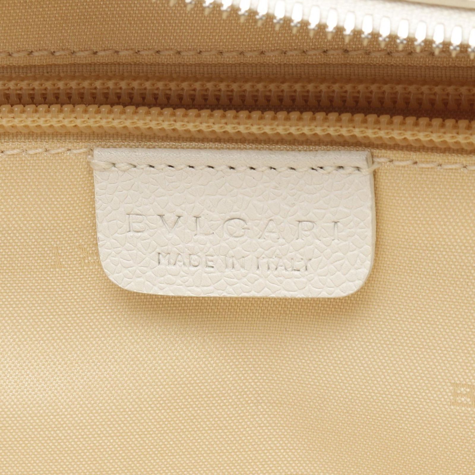 ブルガリ BVLGARI トートバッグ ミレリゲ レッド/ホワイト レザー 