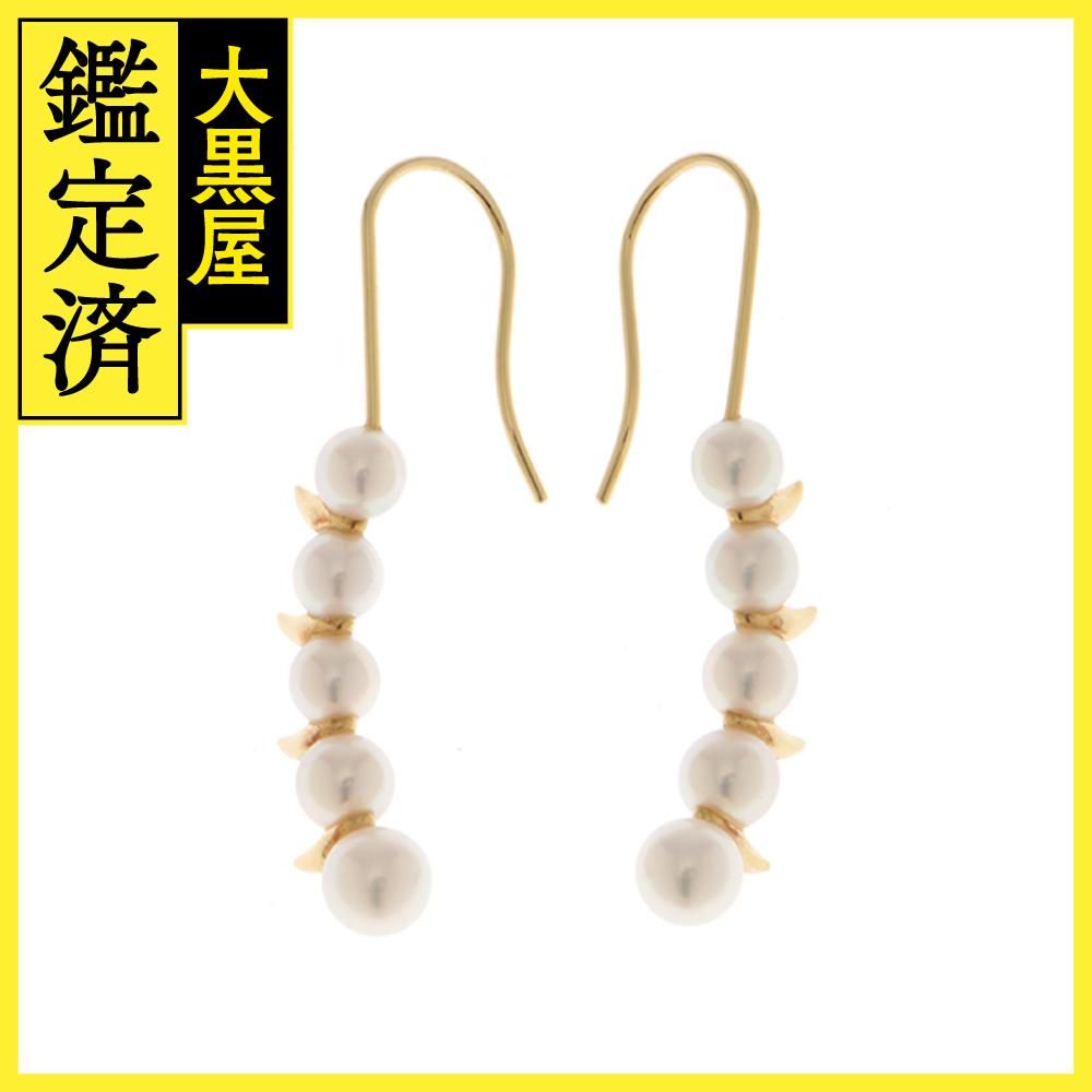 TASAKI タサキ デインジャースコーピオンピアス K18/P イエロー