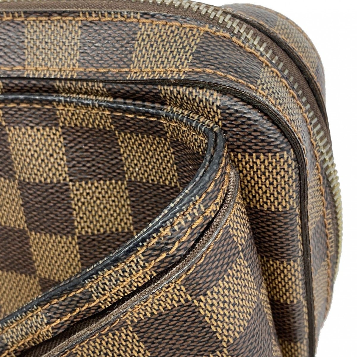 ルイヴィトン ダミエ エベヌ ジェロニモス N51994 ボディバッグ ルイ・ヴィトン LOUIS VUITTON ジェロニモス N51994 ブラウン
