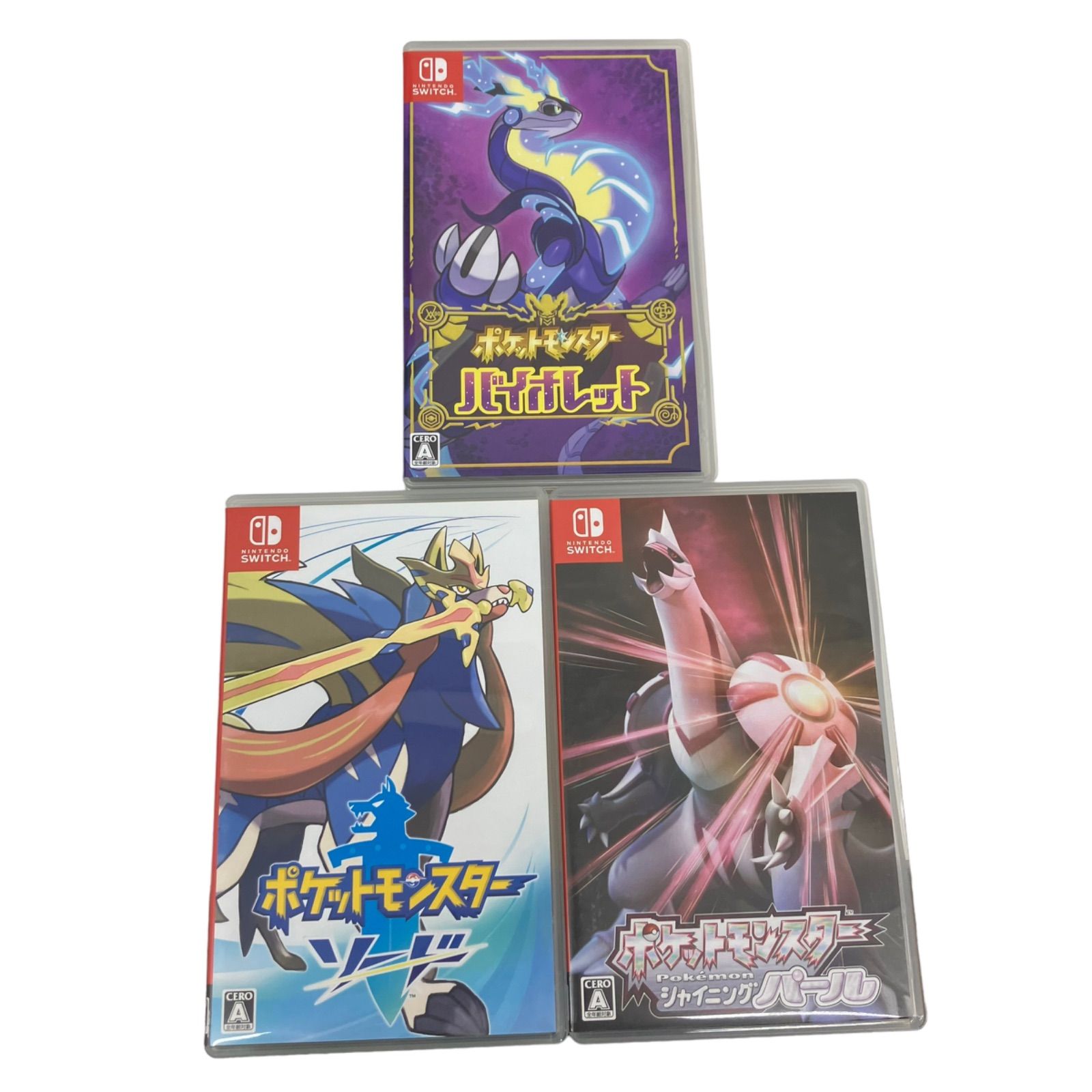 任天堂　switch ポケモン　シリーズ　まとめ売り 任天堂 ポケットモンスター ソード Nintendo Switch HAC-P-ALZAA