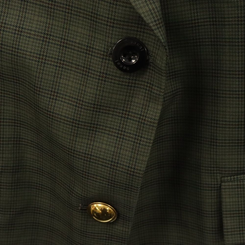 Sacai (サカイ) 20SS チェック レイヤード テーラードジャケット  