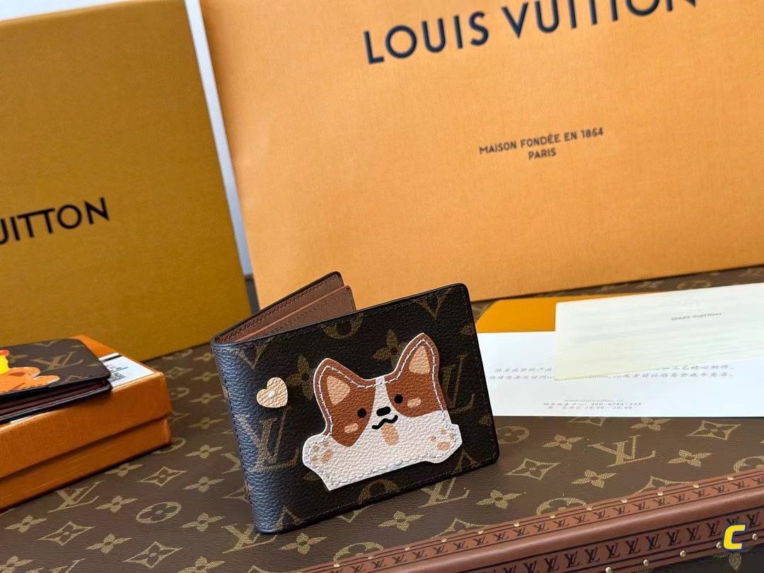 ★高品質LOUIS VUITTON 二つ折り財布 ポルトフォイユ クレア トゥルトレール ブラック