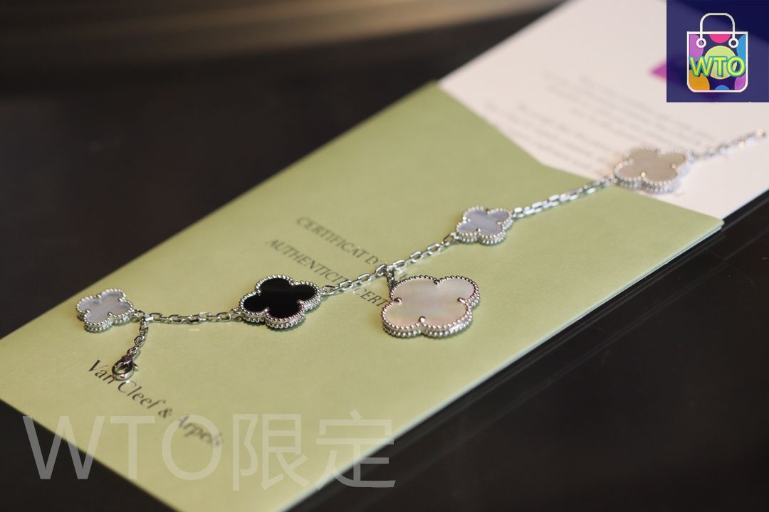 Van Cleef - Arpels マジック アルハンブラ 5連ブレスレット ヴァン クリーフ - アーペル レディースジュエリー｜ ｜ -WTO輸入1