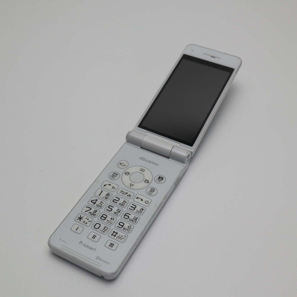 良品中古 P-01J P-smart ケータイ ホワイト 即日発送 ガラケー DoCoMo