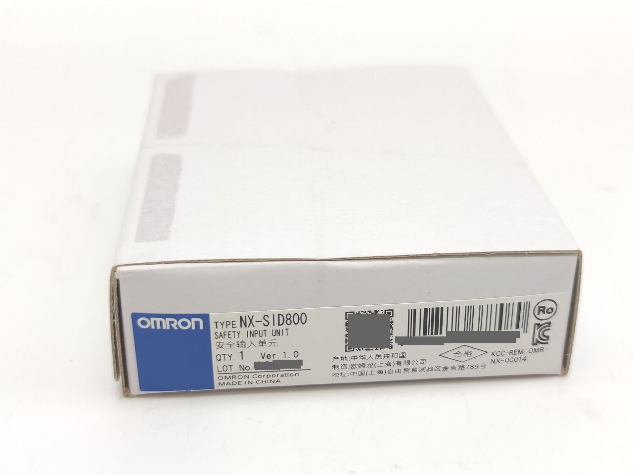 インボイス対応 箱汚れいたみあり オムロン OMRON NX-SID800 Ver.1.0
