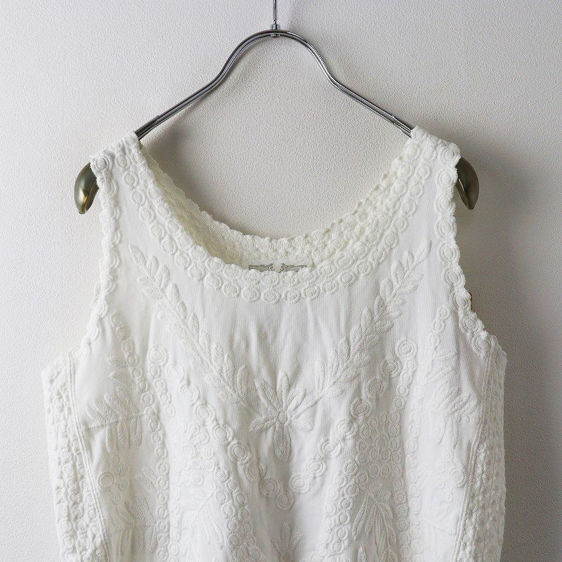 BEARDSLEY ビアズリー シャツタンク ホワイト 24SS 美品 BEARDSLEY