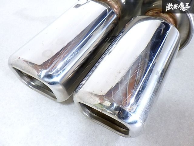 ☆2JZ-GE☆ 社外 ステンレス マフラー リアピース デュアル 左右出し 4