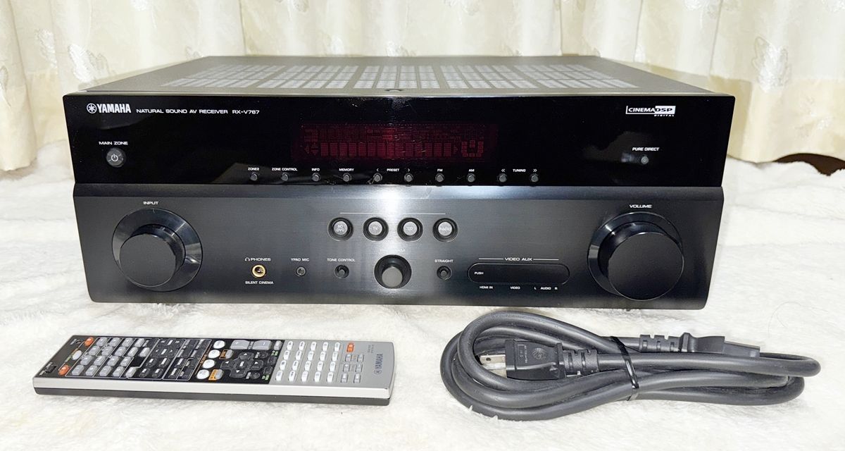 中古】YAMAHA AVレシーバー (ブラック) RX-V767B YAMAHA RX-V767 AV