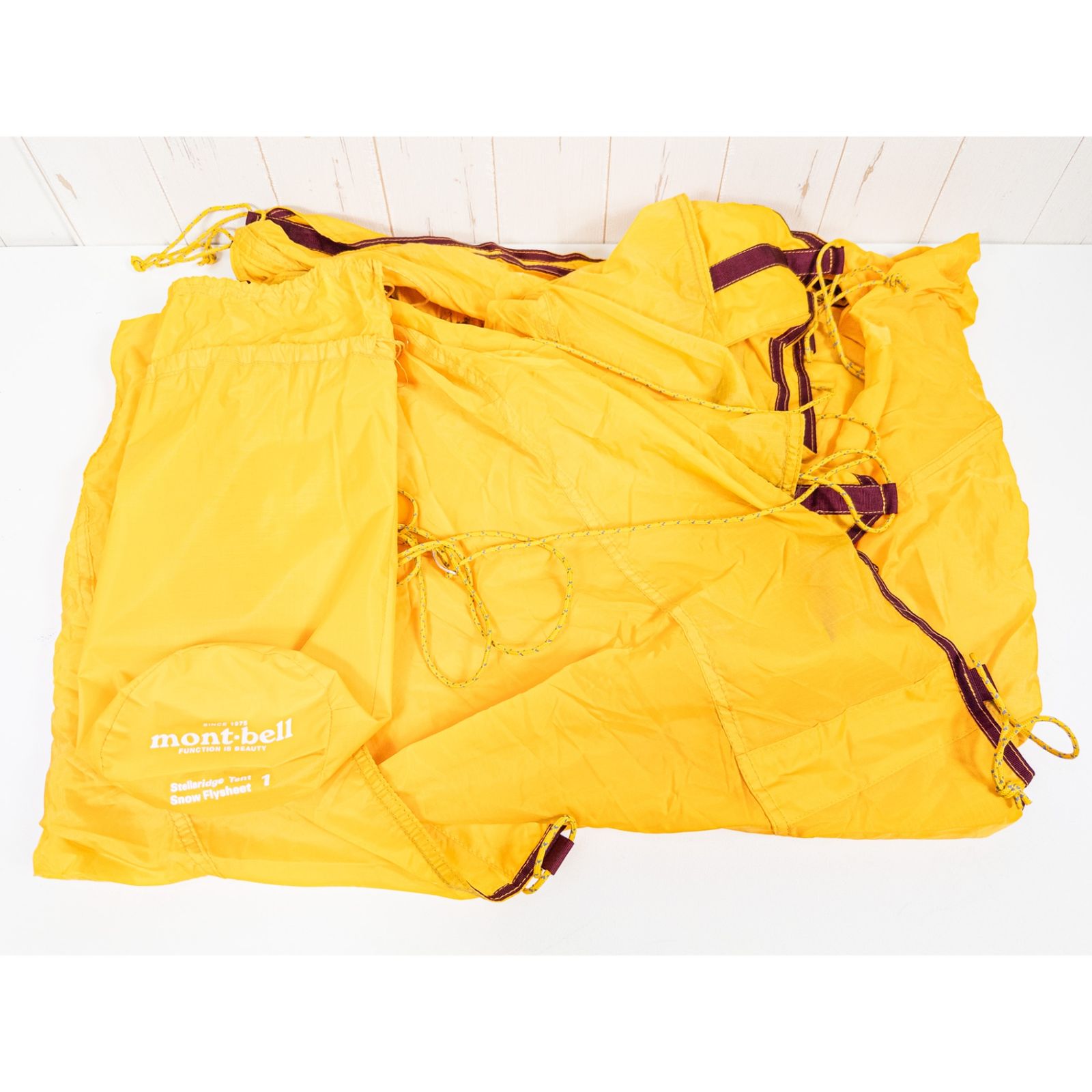 mont bell - 【OneSize イエロー系】 Montbell ( モンベル ) ステラリッジ 1 スノーフライ Stellaridge 1 Snow Fly ナイロン キャンピングギア テント 山岳テント z00051943 ステラリッジ1 スノーフライ｜モンベル