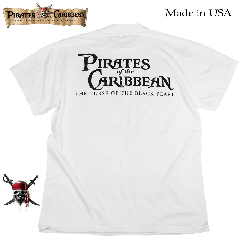 206 パイレーツオブカリビアン 2003年 アメリカ ムービー Tシャツ USA 