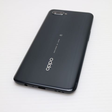 超美品 OPPO Reno A 64GB ブラック スマホ 本体 白ロム 土日祝