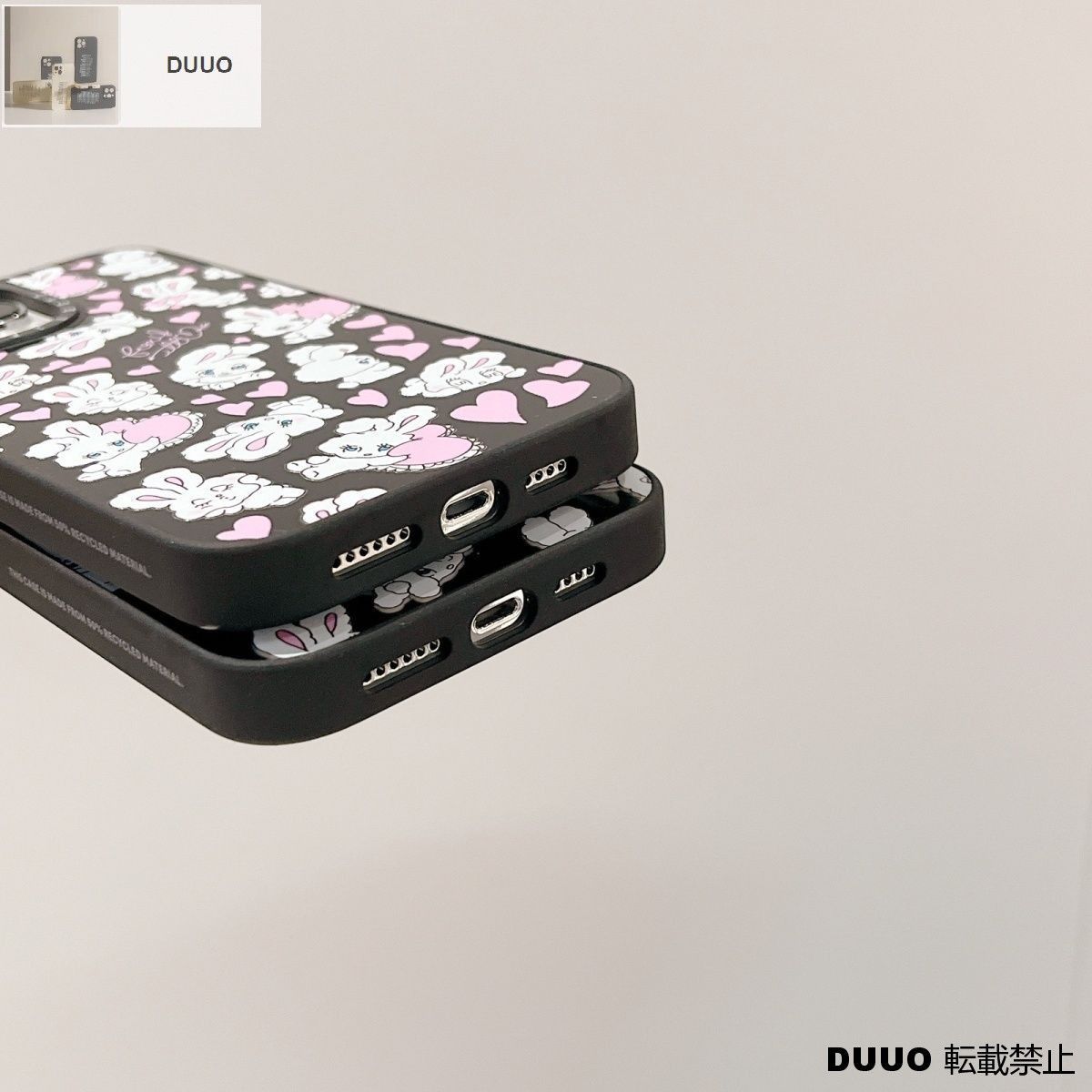 iPhone16 Casetify foxy iPhoneケース รีวิวเคส Casetify x foxy: เคสกระต่ายชมพูสุดน่ารักสำหรับ