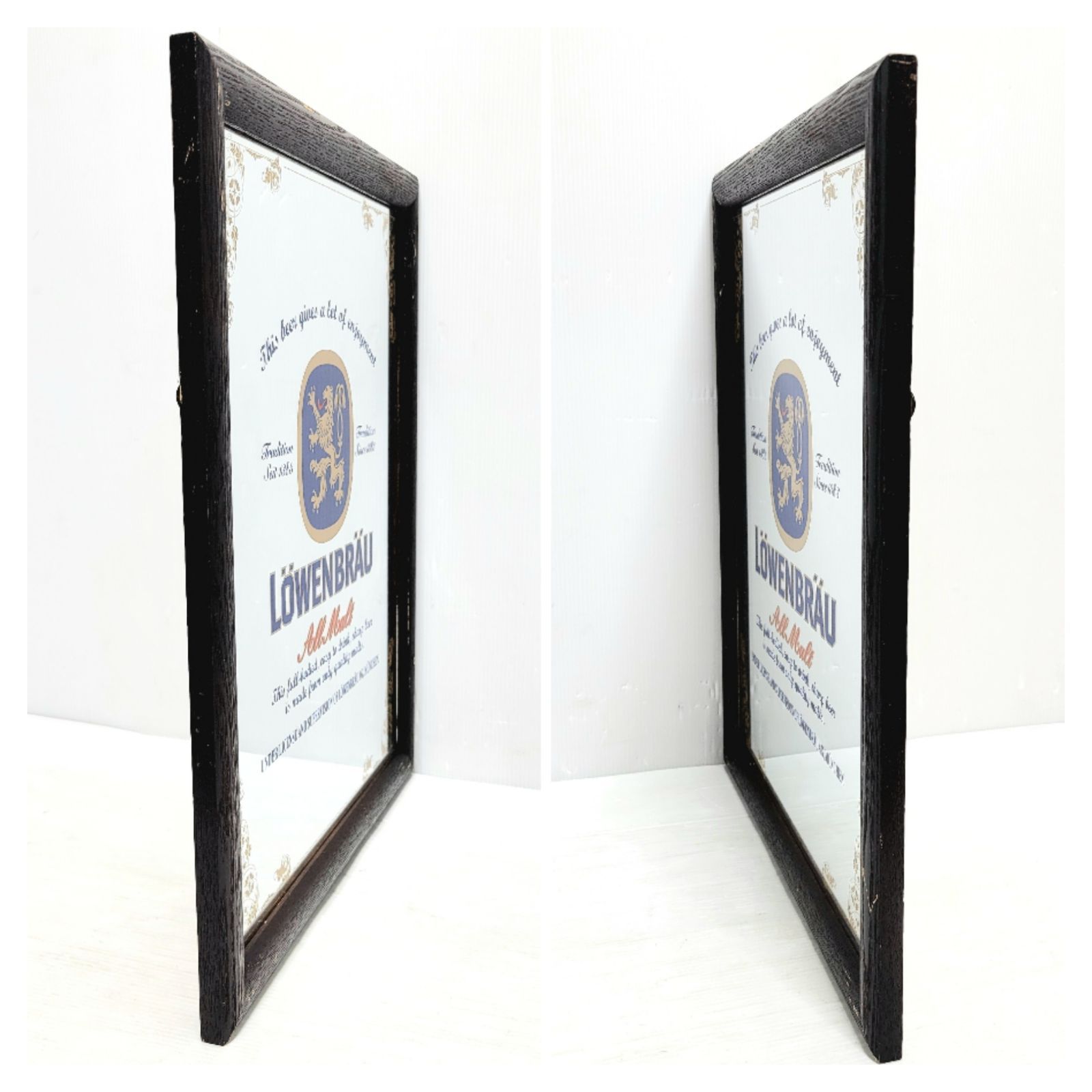 レーベンブロイ　パブミラー LOWENBRAU レーベンブロイ パブミラー - メルカリ