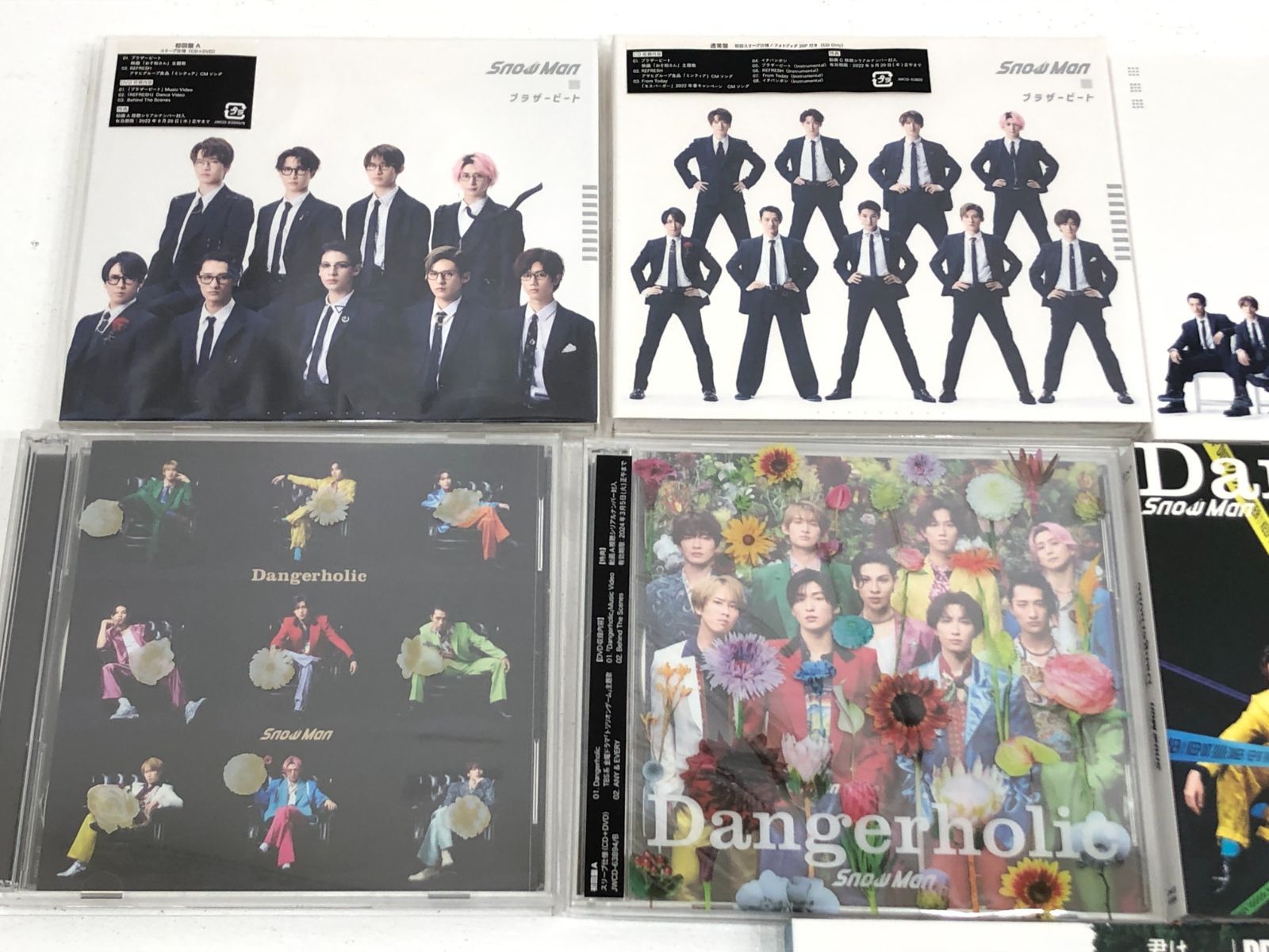 SnowMan 全シングルCD 3形態 11種 33枚 まとめ売り カテゴリー 【公式