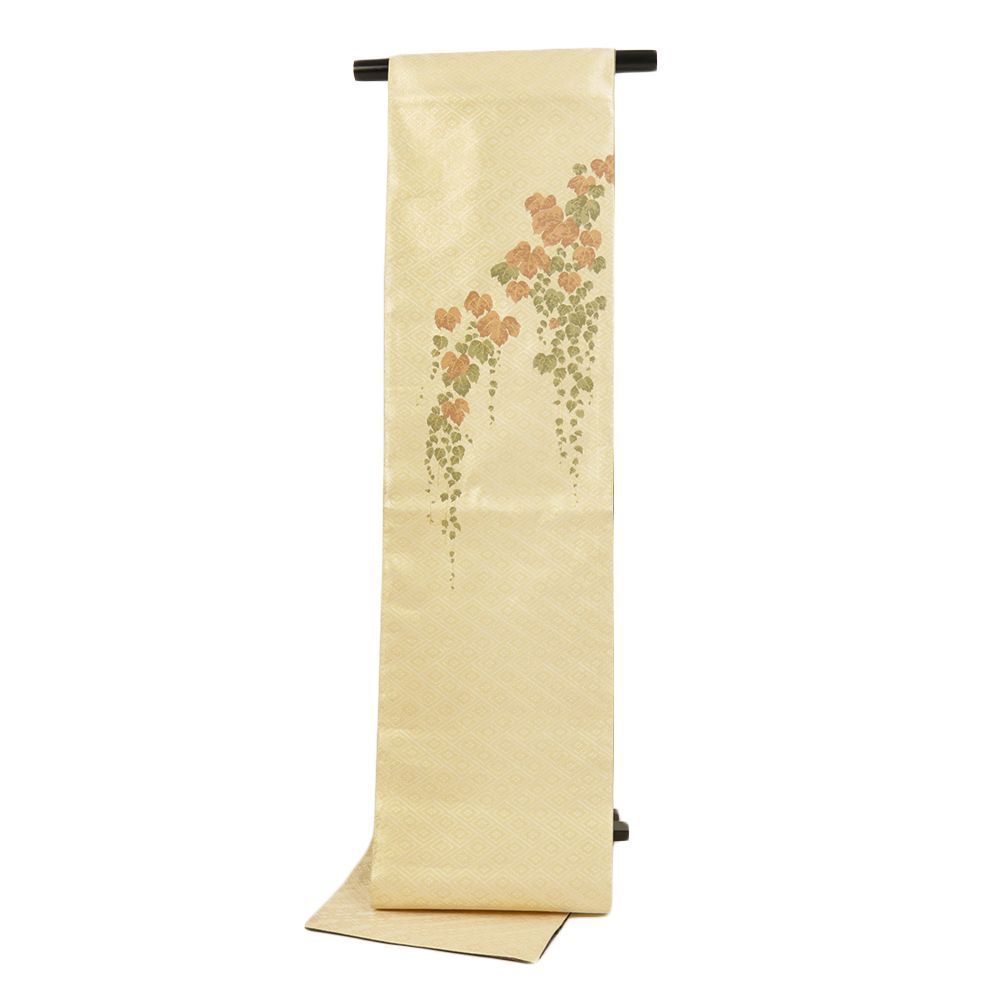 美品正絹【極上逸品】佐賀錦 本場筑前博多織【リバーシブル】全