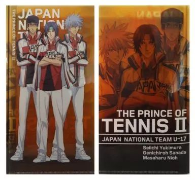 中古】クリアファイル 幸村精市＆真田弦一郎＆仁王雅治 ミニポケット 
