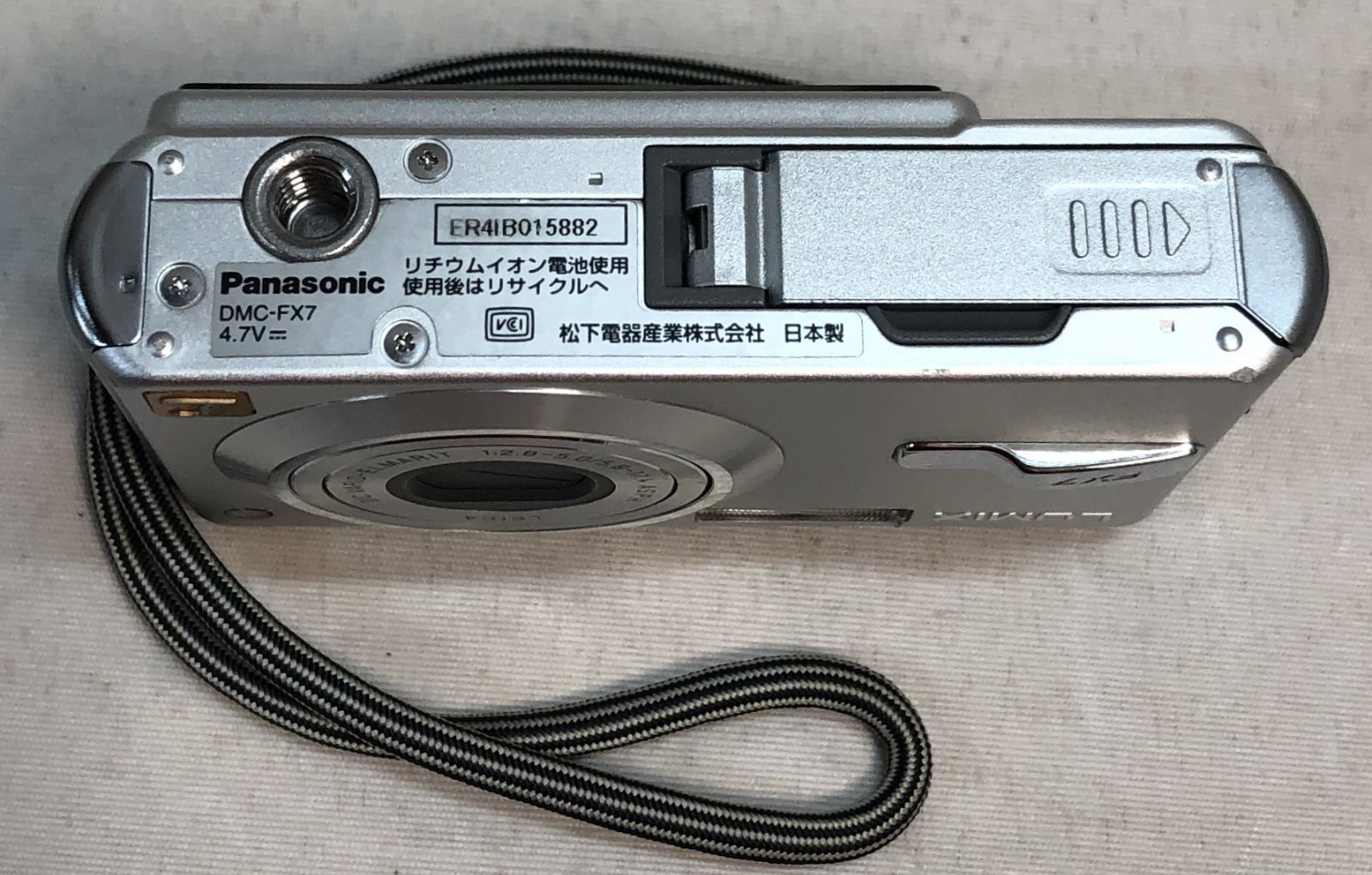 ◇Panasonic パナソニック LUMIX デジタルカメラ DMC-FX7 シルバー