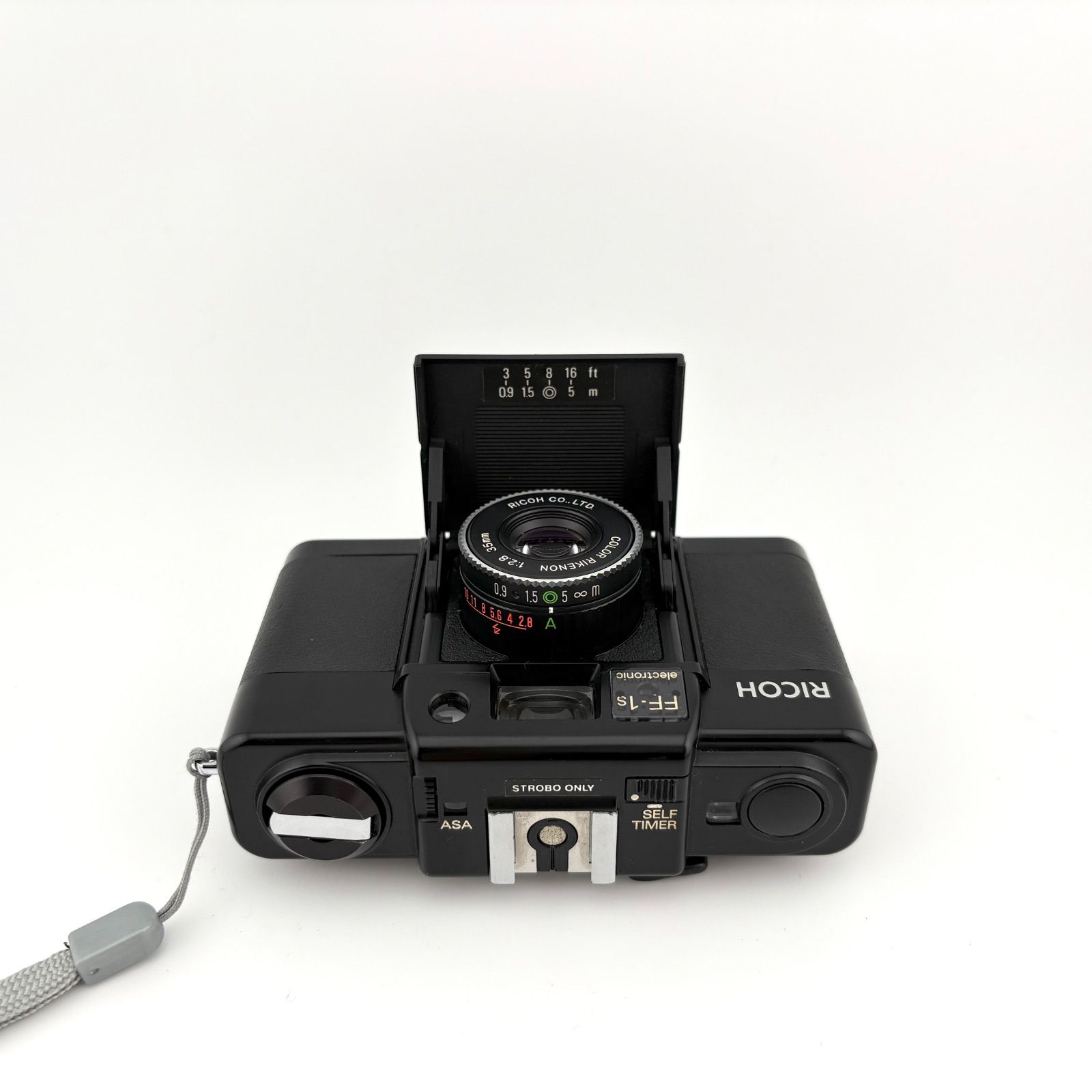 【完動品】RICOH FF-1s フィルムカメラ 動作確認済み 電池付き 完動品】RICOH FF-1s フィルムカメラ 動作確認済み 電池付き