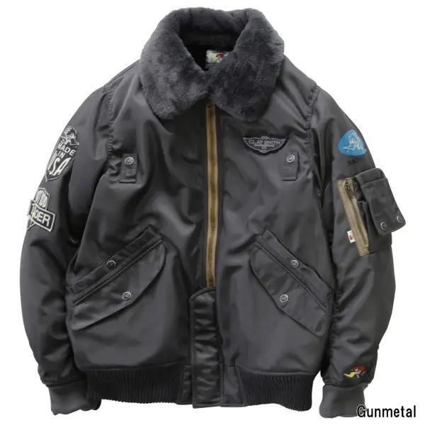 CLAY SMITH クレイスミス DRAG KING CSY-5100 ウインタージャケット ガンメタ