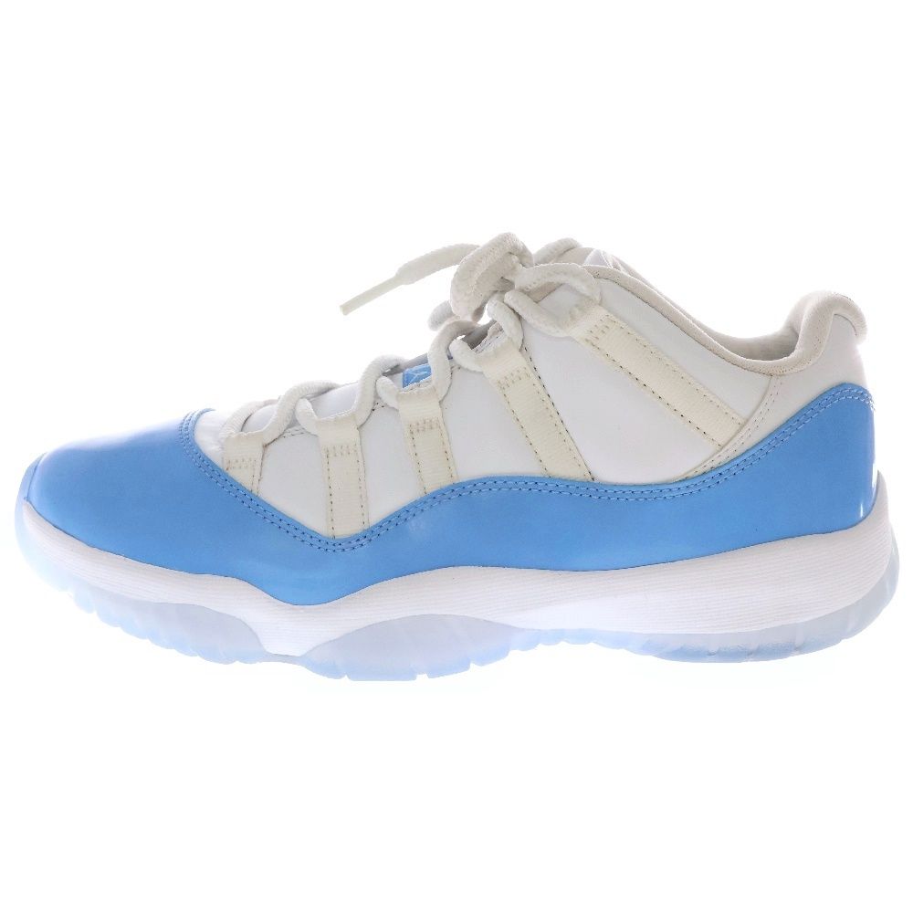 NIKE (ナイキ) AIR JORDAN 11 RETRO LOW UNIVERSITY BLUE 528895-106 エアジョーダン11 ユニバーシティブルー ローカットスニーカー US8/26cm ホワイト/ブルー