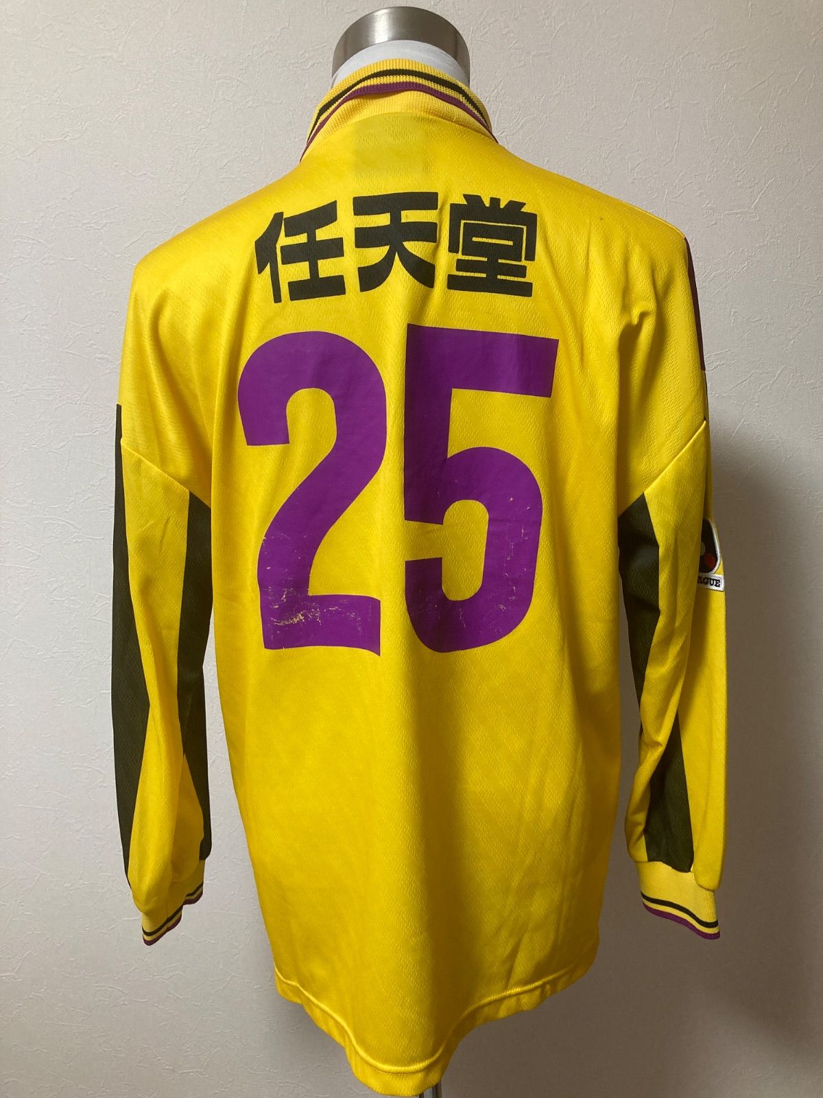 古着ユニフォーム長袖】90年代後半 京都パープルサンガ（A）25番【J