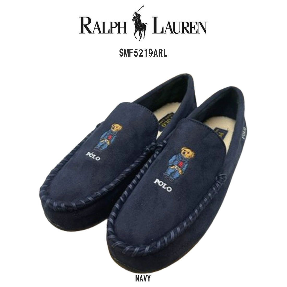 POLO RALPH LAUREN(ポロ ラルフローレン)モカシン ムートン スリッポン