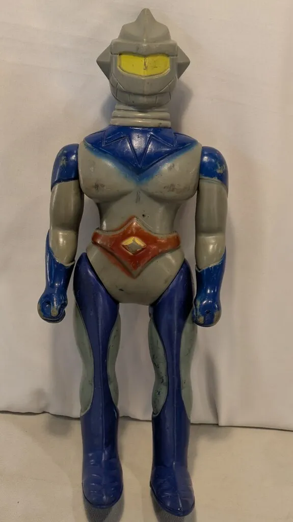 当時品ブルマァクミラーマンパイロット版スタンダードサイズスーパーヒーローソフビ ブルマァク ミラーマン ソフビ 1円〜 ブルマァク ミラーマン