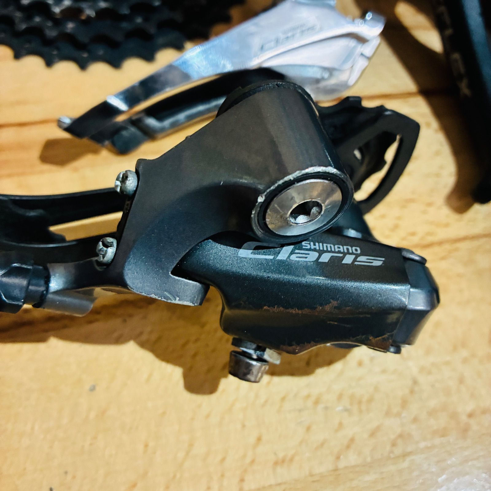 シマノ クラリス R2000 2×8s グループセット センサー SENSAH REFLEX シフター SHIMANO FD RD CS CN ミックス コンポ 8速 ロード 品