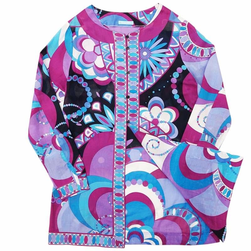 大幅最終値下げ‼️エミリオプッチチュニック/Emilio Pucci エミリオプッチ EMILIO PUCCI 美品 プッチ柄 チュニック