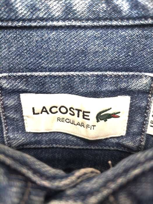 LACOSTE(ラコステ) スナップボタンデニムシャツ メンズ #42056# - 古着