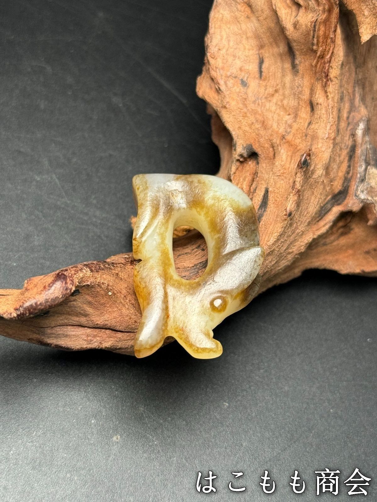 和田玉細密彫