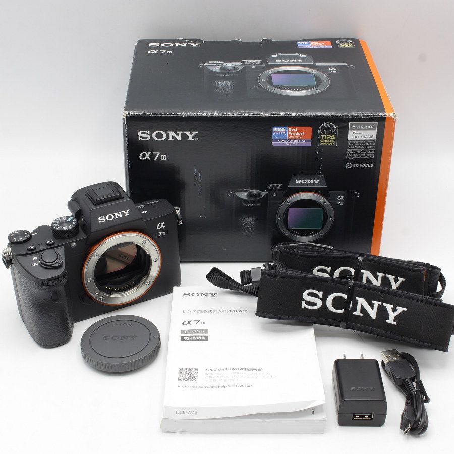 SONY α7 III ILCE-7M3 ボディ 35mmフルサイズ ミラーレスカメラ