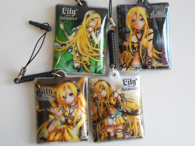 ♯Jub25EZLily from Anim.o.v.eモバイルクリーナー全7種