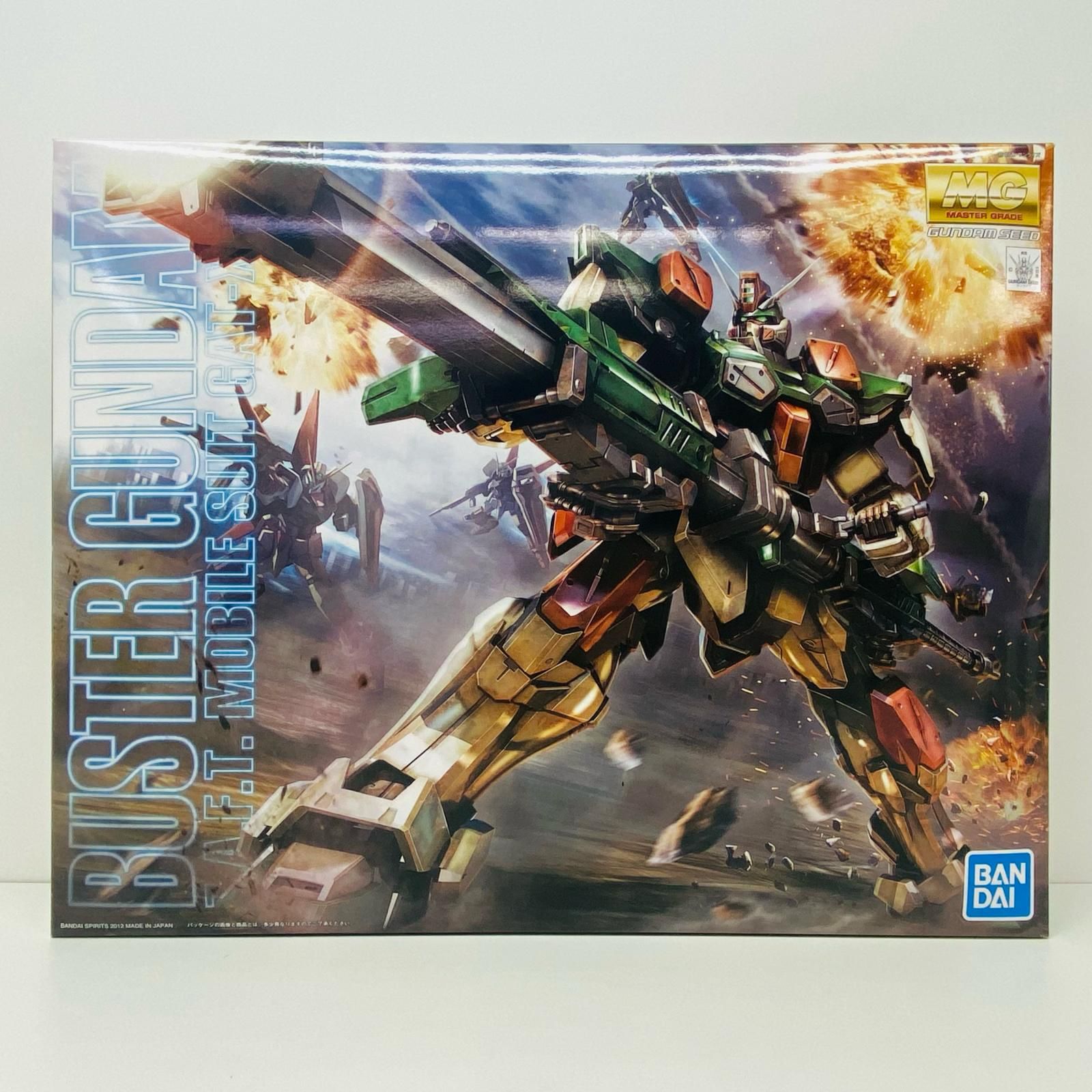 中古 プラモデル 機動戦士ガンダムSEED バスターガンダム MG 1/100 2021年製 5062906 【714】 中古 プラモデル 機動戦士ガンダムSEED バスターガンダム MG 1