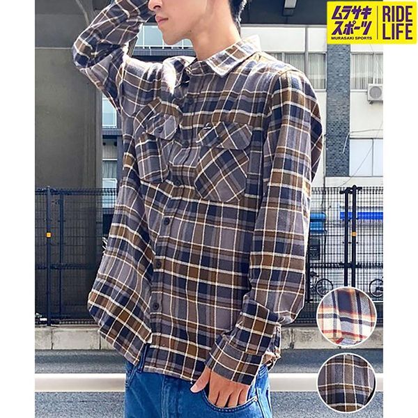 BRIXTON ブリクストン DESI BOWERY L/S FLANNEL 1213 メンズ