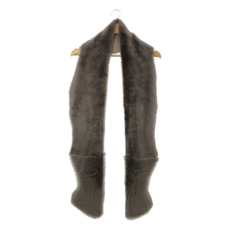 GUSHLOW&COLE ガシュロウ＆コール ヒョウ柄と羊革リバーシブルコート