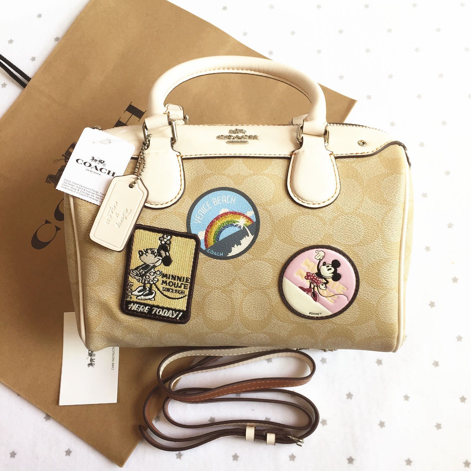 セール中】COACH コーチバッグ CA102 レインボー トートバッグ ショルダーバッグ ハンドバッグ レディースバッグ クロスボディー アウトレット 品 新品未使用 - メルカリ