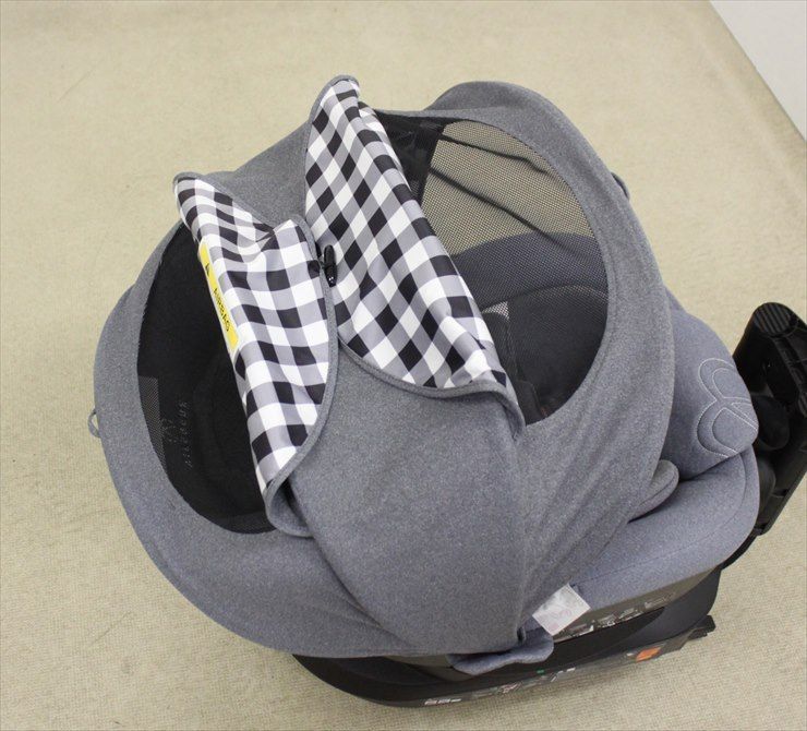 べべ　5点 エールべべ クルット5 Oui グレー BF931 新生児～ 日本製