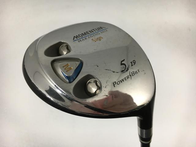 お買い得品！【中古ゴルフクラブ】パワービルト モメンタム Sign フェアウェイ オリジナルカーボン 5W