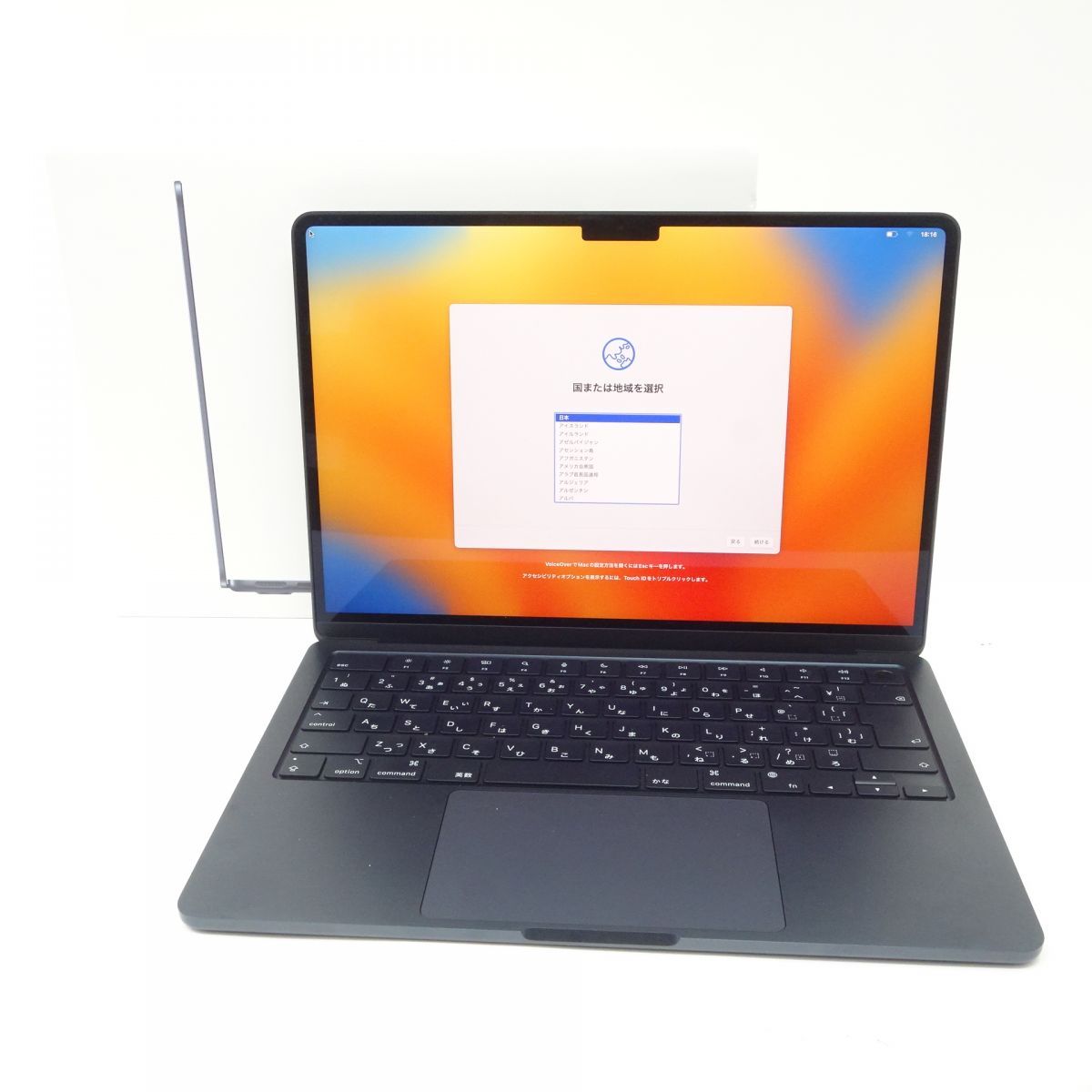 Apple/アップル MacBook Air M2 2022 MLY33J/A ミッドナイト ノート