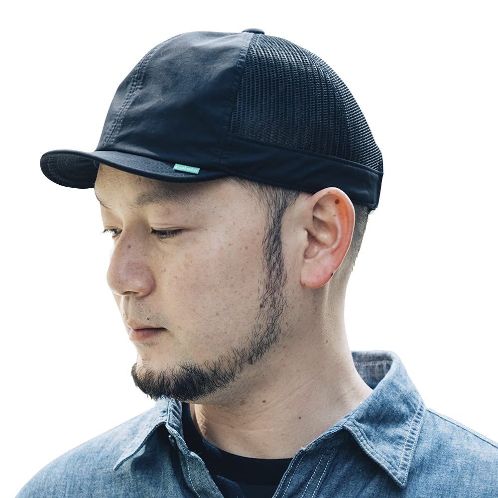 【在庫処分】キャップ メッシュ 帽子 アンパイアキャップ ロクヨンクロス CAP MESH 撥水 HIKE BALL [ナコタ]
