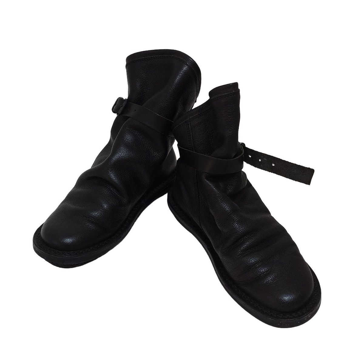 trippen トリッペン ショートブーツ レディース - 黒 レザー