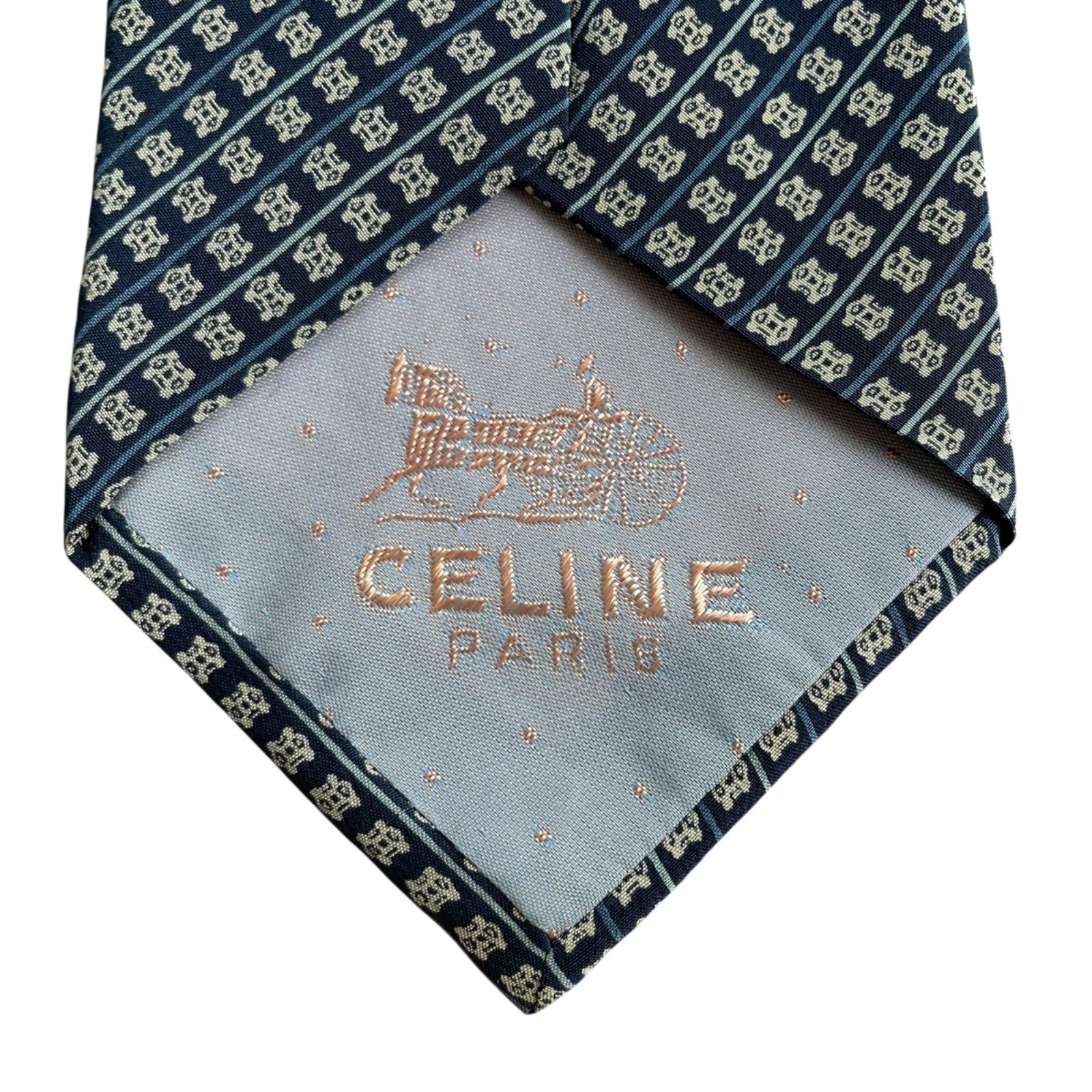 ネクタイ まとめ セット BURBERRY HERMES CELINE ブランド HERMES エルメス 総柄 ネクタイ シルク メンズ ブランド京の蔵