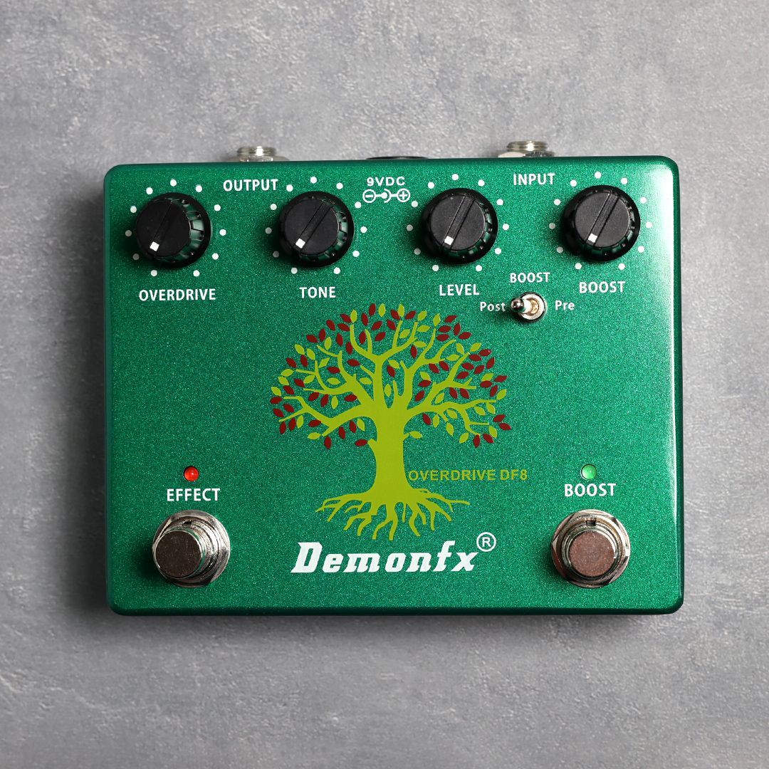 Demonfx DF8 (tube screamer TS808DX クローン) Demonfx TS (tube